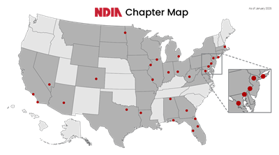 NDIA Chapter Map