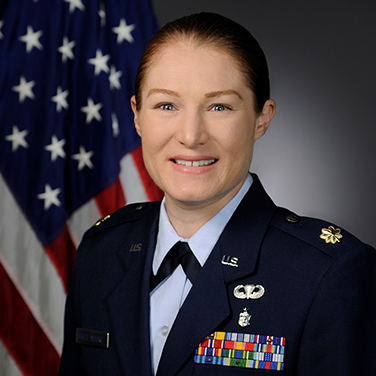 Maj Price Moore, USAF, Aerospace Physiology Curriculum Program Manager, Aerospace Physiology Lead Command, 19th Air Force