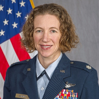 Lt Col Tracy Schmidt, USAF, Chief of Curriculum Development,19th Air Force