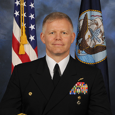 Headshot of CAPT Tim Hill, USN, Commanding Officer NAWCTSD & NSA Orlando