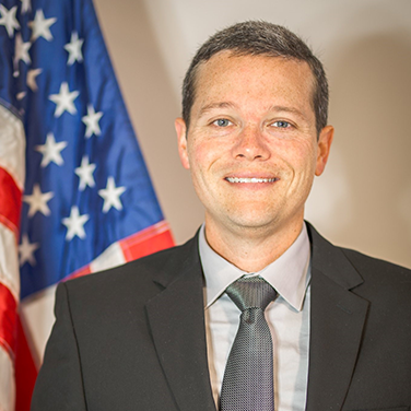 Headshot of Mr. Brad Horton, Cyber Division Chief, Threat Systems Management Office