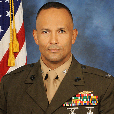 Col Luis “Lou” Lara, USMC, Marine Corps Systems Command Program Manager, Training Systems