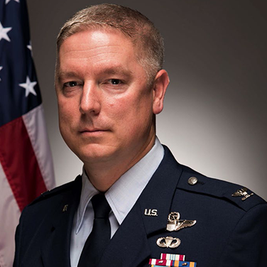 Colonel Michael J. Peeler, USAF, Commander, AFROTC Det 159