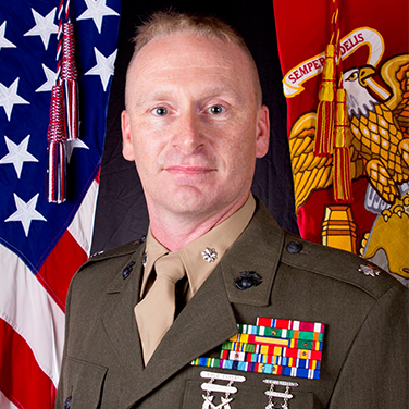 LtCol Marcus J. Reynolds, USMC, Program Manager, PM TRASYS MARCORSYSCOM